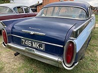 The wrap-around rear window only appeared on cars built from August 1959