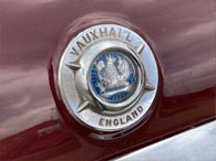 Vauxhall Griffin bonnet badge - Vauxhall England