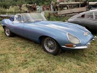 Jaguar E-type roadster (Silver Blue) 1963