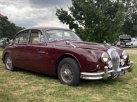 In a nod to its Jaguar heritage, note the Jaguar bonnet emblem