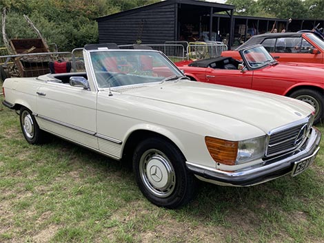 Mercedes 350SL 1971 >> Retro Wheels dot Cool