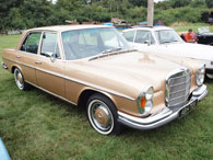 Mercedes 280SE 1971, Sandy Beige Metallic