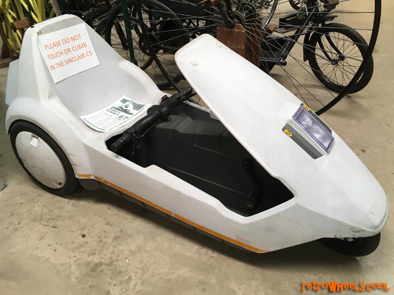 Sinclair C5 at Milton Keynes museum